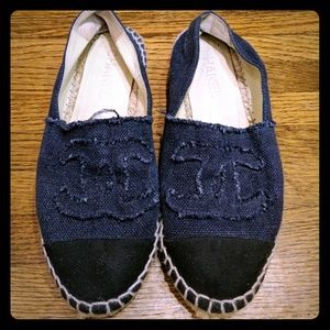 Authentic Chanel Espadrilles Size 7